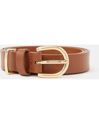 Accessorize - Buckle Leather Belt - Lyst