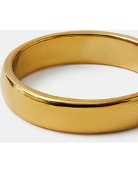Accessorize - Stainless Steel Chunky Band Ring - Lyst