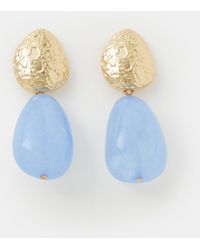 Accessorize - Molten Detail Resin Drop Earrings - Lyst