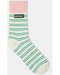 Accessorize - X Good Manners Ciao Amore Stripe Socks - Lyst