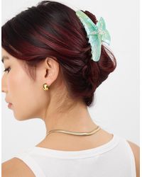 Accessorize - Starfish Shimmer Claw Clip - Lyst