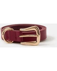 Accessorize - Square Buckle Belt - Lyst