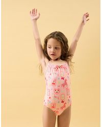 Accessorize - Cowboy Print Swimsuit - Lyst