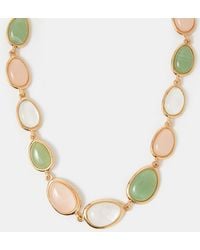 Accessorize - Mixed Stone Collar Necklace - Lyst
