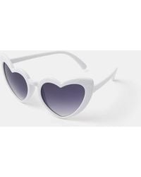 Accessorize - Heart Cat Eye Sunglasses - Lyst