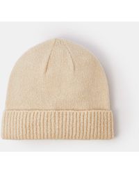 Accessorize - Plain Beanie Hat - Lyst