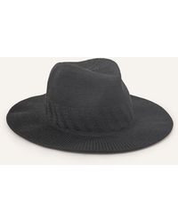 Accessorize - Woven Packable Fedora Hat - Lyst