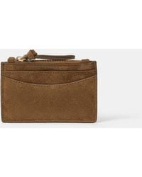 Accessorize - Suede Card Holder - Lyst
