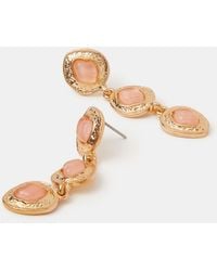Accessorize - Molten Stone Drop Earrings - Lyst
