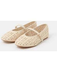 Accessorize - Cut Out Mary Jane Ballet Flats - Lyst