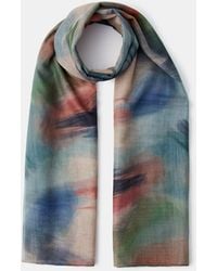Accessorize - Lightweight Blurred Print Scarf - Lyst