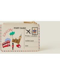 Accessorize - London Postcard Card Holder - Lyst