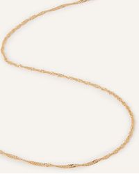 Accessorize - Women's Twist Chain Necklace Gold - Lyst