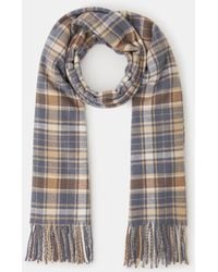 Accessorize - Check Print Blanket Scarf - Lyst