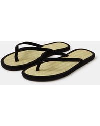 Accessorize - Plain Seagrass Flip Flops - Lyst