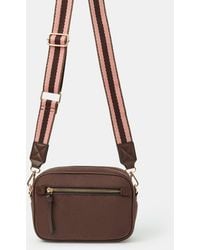 Accessorize - Double Zip Crossbody Bag - Lyst