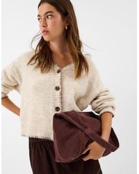 Accessorize - Slouchy Suede Shoulder Bag - Lyst