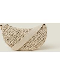 Accessorize - Macrame Sling Cross-Body Bag - Lyst