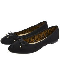 accessorize flat leather studded trim boot