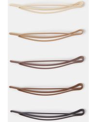 Accessorize - 5-Pack Oval Hair Slides - Lyst