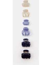 Accessorize - 6-Pack Mini Claw Clips - Lyst