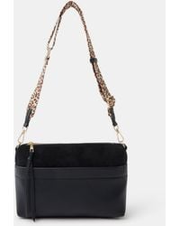 Accessorize - Cristina Leopard Print Strap Crossbody Bag - Lyst