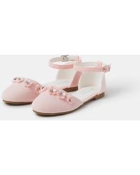 Accessorize - Two-Part Gem Flower Ballet Flats - Lyst