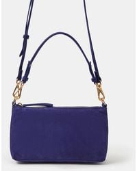 Accessorize - Leather Crossbody Handbag - Lyst