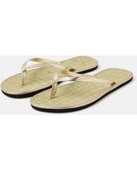 Accessorize - Plain Seagrass Flip Flops - Lyst