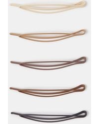 Accessorize - 5-Pack Oval Hair Slides - Lyst