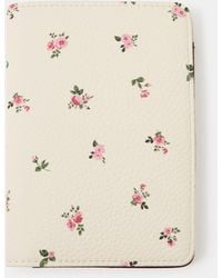 Accessorize - Floral Print Passport Holder - Lyst