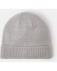 Accessorize - Plain Beanie Hat - Lyst