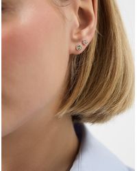 Accessorize - 8-Pack Stone Stud Earrings - Lyst
