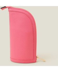 Accessorize - Women's Pink Make Up Brush Bag - Lyst