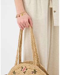 Accessorize - Diamanté Fruit Charm Bracelet - Lyst