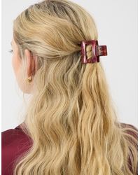 Accessorize - 4-Pack Iridescent Square Claw Clips - Lyst