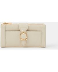 Accessorize - Buckle Faux Leather Purse - Lyst