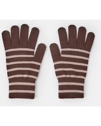 Accessorize - Stripe Stretch Touchscreen Gloves - Lyst