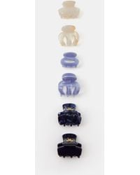 Accessorize - 6-Pack Mini Claw Clips - Lyst
