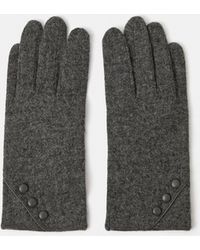 Accessorize - Plain Wool Gloves - Lyst