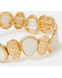Accessorize - Textured Stretch Bracelet - Lyst
