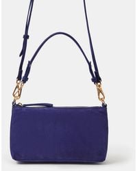 Accessorize - Leather Crossbody Handbag - Lyst