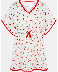 Accessorize - Cherry Print Kaftan - Lyst