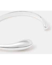 Accessorize - Sterling-Plated Open Cuff Bracelet - Lyst