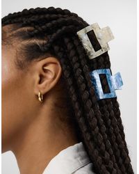 Accessorize - 4-Pack Resin Square Claw Clips - Lyst