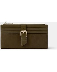 Accessorize - Faux Suede Buckle Purse - Lyst
