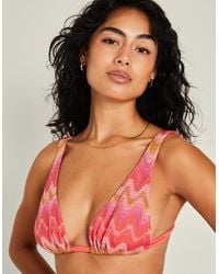 Accessorize - And Classic Crochet Pattern Bikini Top - Lyst