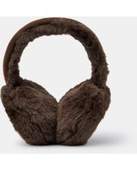 Accessorize - Faux Fur Suedette Earmuffs - Lyst