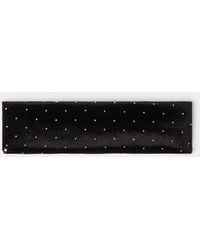Accessorize - Rhinestone Velvet Bando Headband - Lyst