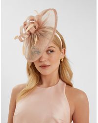 Accessorize - Bow Feather Disc Fascinator - Lyst